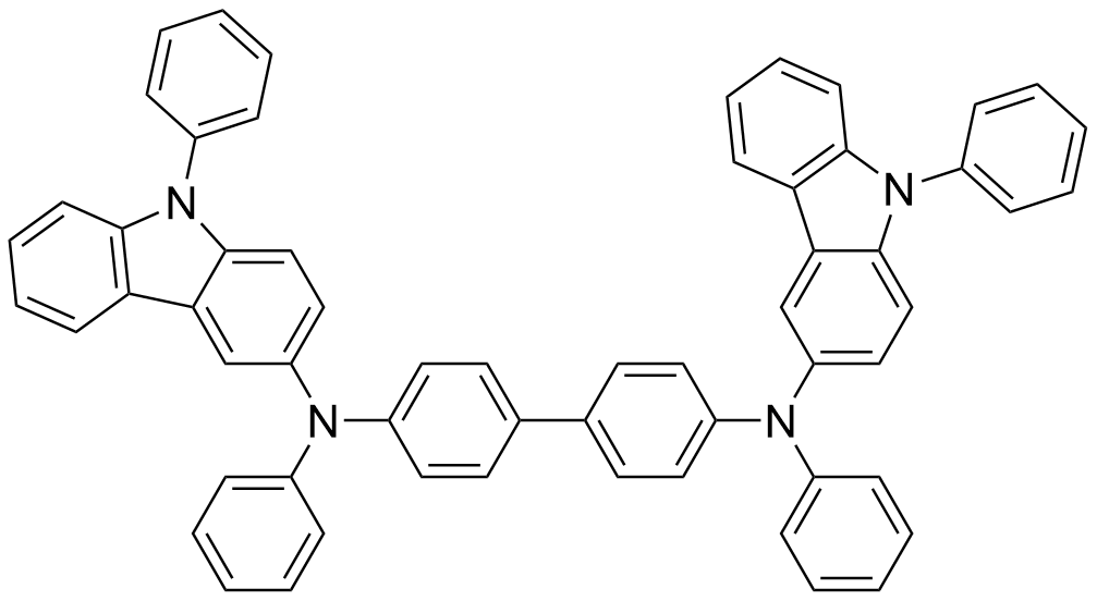 N4,N4'-二苯基-N4,N4'-二(9-苯基-9H-咔唑-3-基)联苯-4,4'-二胺,CPD