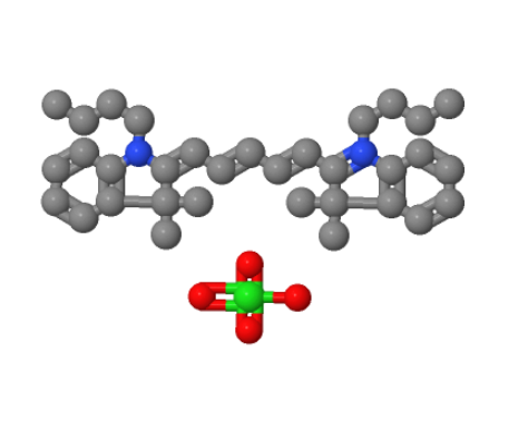 1,1'-二丁基-3,3,3',3'-四甲基吲哚二碳菁高氯酸盐,1-butyl-2-[5-(1-butyl-3,3-dimethylindol-1-ium-2-yl)penta-2,4-dienylidene]-3,3-dimethylindole,perchlorate