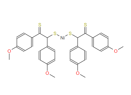 双[4,4'-二甲氧基(二硫苯偶酰)]镍(II),Bis[1,2-bis(4-methoxyphenyl)-1,2-ethenedithiolato]nickel(II)