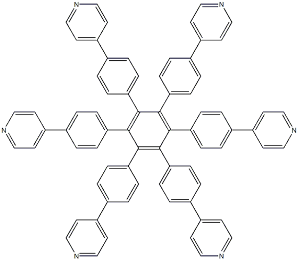六[4-(4'-吡啶基)苯基]苯,4,4'-(2',4',5',6'-tetrakis(4-(pyridin-4-yl)phenyl)-[1,1':3',1''-terphenyl]-4,4''-diyl)dipyridine