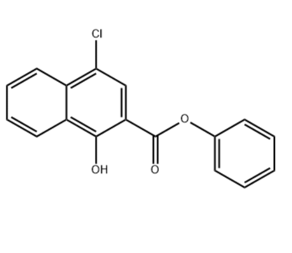 4-氯-1-羟基-2-萘甲酸苯酯,Phenyl 4-chloro-1-hydroxy-2-naphthoate