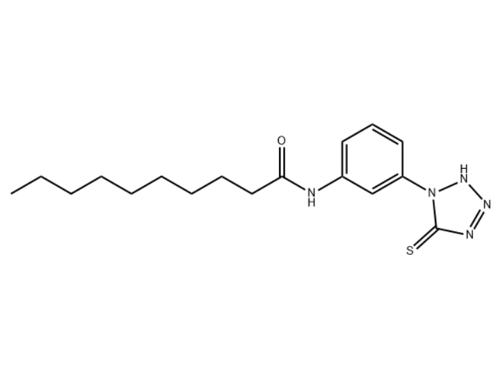 癸酰氨基苯基巯基四唑,Decanoylamidophenyl-mercaptotetrazol