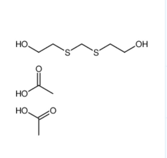 2-（2-羟乙基硫代甲基硫代）乙醇乙酸,acetic acid,2-(2-hydroxyethylsulfanylmethylsulfanyl)ethanol