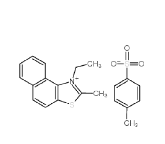 1-乙基-2-甲基萘[1，2-d]噻唑鎓甲苯对磺酸盐,1-ETHYL-2-METHYLNAPHTHO[1,2-D]THIAZOLIUM P-TOLUENESULFONATE
