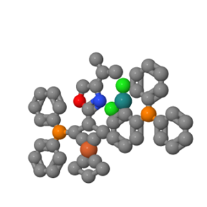 (S)-2-[(SP)-2-(二苯基膦)二茂铁基]-4-异丙基-2-噁唑啉三苯基膦二氯化钌(II)络合物,(-)-Dichloro[(4S)-4-(i-propyl)-2-{(S)-2-(diphenylphosphino)ferrocenyl}oxazoline](triphenylphosphine)ruthenium(II)