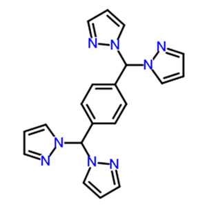 α,α,α',α'-tetra(1-pyrazolyl)-p-xylene