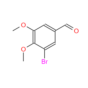 3-溴-4,5-二甲氧基苯甲醛；6948-30-7