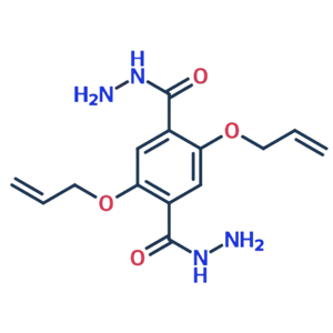 2，5-双（烯丙氧基）对苯二甲酰肼