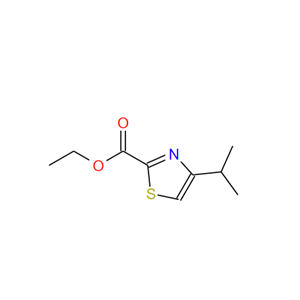 4-异丙基-2-噻唑羧酸乙酯,ethyl 4-propan-2-yl-1,3-thiazole-2-carboxylate