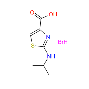 2-异丙胺基噻唑-4-甲酸氢溴酸盐,2-(propan-2-ylamino)-1,3-thiazole-4-carboxylic acid,hydrobromide
