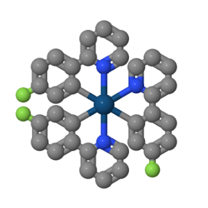 370878-69-6；三(2-(4-氟苯基)吡啶)合铱(III)