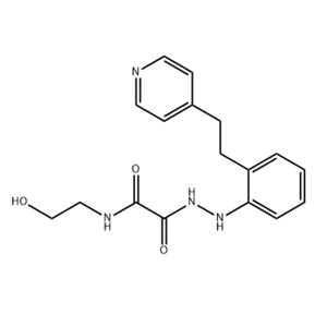 2-[（2-羟乙基）氨基]-2-氧代-2-乙酸，2-[2-[2-（4-吡啶基）乙基]苯基]肼