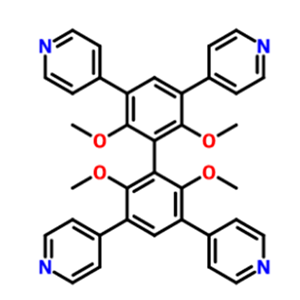 4,4',4'',4'''-(2,2',6,6'-tetramethoxy-[1,1'-biphenyl] -3,3',5,5'-tetrayl)tetrapyridine