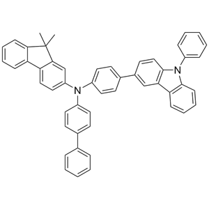N-(4-联苯)-9,9-二甲基-N-(4-(9-苯基-9H-咔唑-3-基)-9H-芴-2-胺