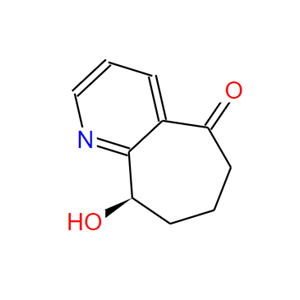 利美戈潘中间体,(9R)-9-羟基-6,7,8,9-四氢环庚[B]吡啶-5-酮,(R)-9-hydroxy-6,7,8,9-tetrahydro-5H-cyclohepta[b]pyridin-5-one hydrochloride