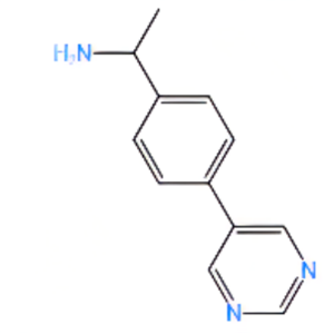 1-[4-(嘧啶-5-基)苯基]乙-1-胺