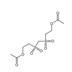 2-（2-乙酰氧基乙基磺酰基甲基磺酰基）乙基乙酸酯,2-(2-acetyloxyethylsulfonylmethylsulfonyl)ethyl acetate