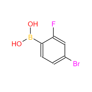 4-溴-2-氟苯硼酸；216393-64-5