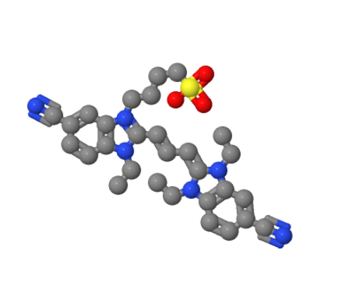 5,5-二氰基-3-(4-磺丁基)-1,1,3-三乙基咪唑羰花青内胺盐,5,5'-dicyano-3-(4-sulfobutyl)-1,1',3'-triethylimidacarbocyanine betaine