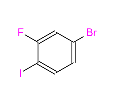 1-溴-3-氟-4-碘苯,1-BROMO-3-FLUORO-4-IODOBENZENE