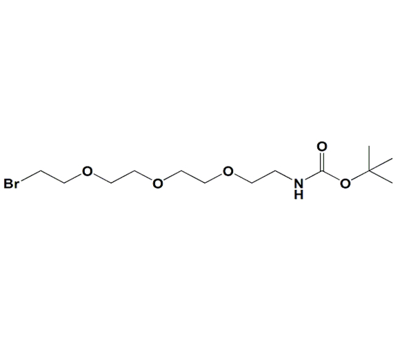 叔丁氧羰基-PEG3-溴,t-boc-N-amido-PEG3-bromide