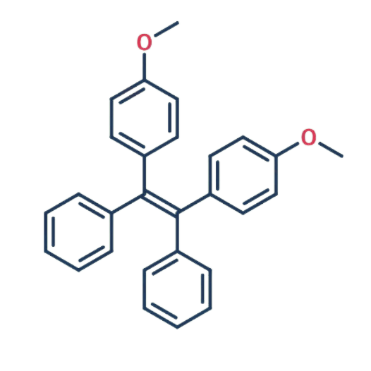 1,2-二苯基-1,2-二(4甲氧基苯基]乙烯,1-methoxy-4-[2-(4-methoxyphenyl)-1,2-diphenylethenyl]benzene