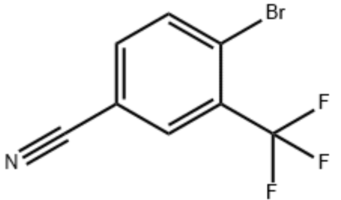 3-三氟甲基-4-溴苯腈,3-Trifluoromethyl-4-bromobenzonitrile