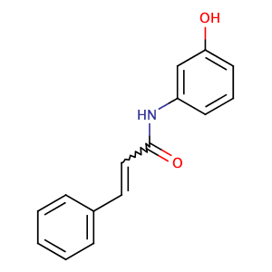 N-(3-羟基苯基)肉桂酰胺,N-(3-Hydroxyphenyl)cinnamamide