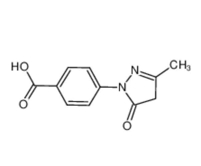 1-(4-羧基苯基)-3-甲基-5-吡唑酮,4-(3-Methyl-5-oxo-2-pyrazolin-1-yl)benzoic acid