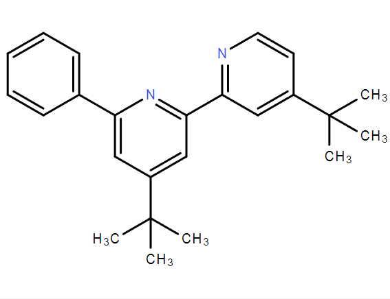 2,2'-联吡啶，4,4'-双(1,1-二甲基乙基)-6-苯基-,2,2'-Bipyridine, 4,4'-bis(1,1-dimethylethyl)-6-phenyl-