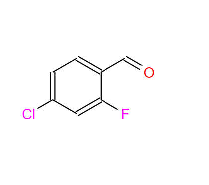 4-氯-2-氟苯甲基酯,4-CHLORO-2-FLUOROBENZALDEHYDE