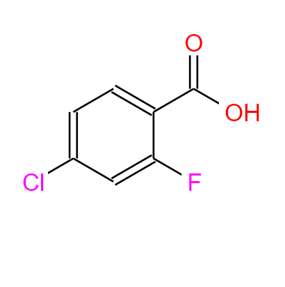 4-氯-2-氟苯甲酸,4-Chloro-2-fluorobenzoic acid