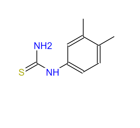 (3,4-二甲基苯基)硫脲,(3,4-dimethylphenyl)thiourea