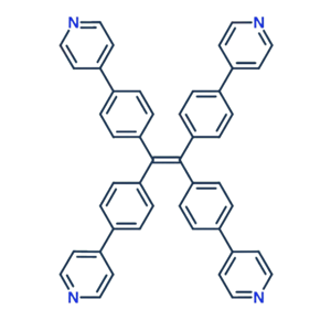 四(4-吡啶联苯基)乙烯,1,1,2,2-tetrakis(4-(pyridin-4-yl)phenyl)ethene
