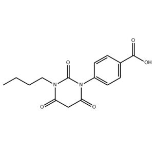 4-（3-丁基四氢-2，4，6-三氧代-2H）-嘧啶基苯甲酸