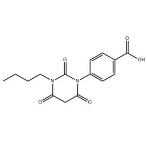 4-（3-丁基四氫-2，4，6-三氧代-2H）-嘧啶基苯甲酸