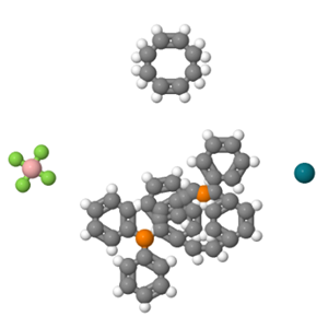 (R)-(-)-4,12-双(二苯基膦基)[2.2]对环芳烷(1,5环辛二烯)铑(I)四氟硼酸盐,[Rh COD (R)-Phanephos]BF4