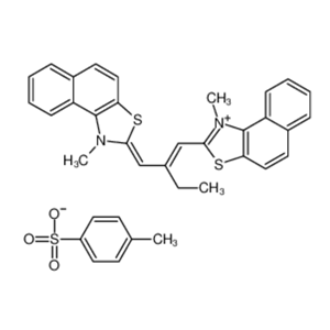 4-甲基苯磺酸酯，1-甲基-2-[2-[（1-甲基苯并[e][1，3]苯并噻唑-1-鎓-2-基）亚甲基]丁叉亚]苯并噻唑