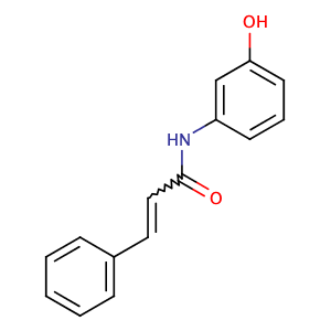 N-(3-羟基苯基)肉桂酰胺