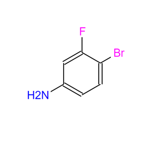 4-溴-3-氟苯胺；656-65-5