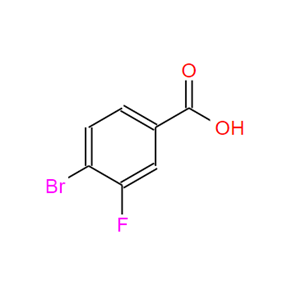 4-溴-3-氟苯甲酸；153556-42-4