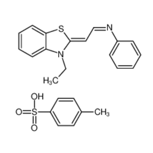 N-[2-（3-乙基-1，3-苯并噻唑-3-铱-2-基）乙烯基]苯胺，4-甲基苯磺酸酯