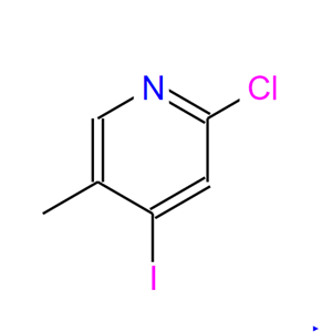 2-氯-4-典-5-甲基吡啶,2-chloro-4-iodo-5-methylpyridine