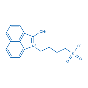 4-(2-甲基苯并[cd]吲哚-1-鎓-1-基)丁烷-1-磺酸内盐,4-(2-methylbenzo[cd]indol-1-ium-1-yl)butane-1-sulfonate