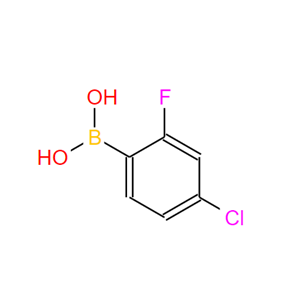 4-氯-2-氟苯硼酸,4-Chloro-2-fluorophenylboronic acid