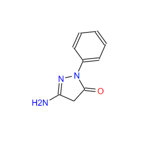 3-氨基-1-苯基-2-吡唑啉-5-酮,3-Amino-1-phenyl-2-pyrazolin-5-one