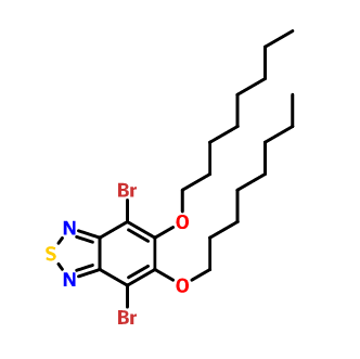 4,7-二溴-5,6-雙(辛氧基)-2,1,3-苯并噻二唑,4,7-Dibromo-5,6-bis(octyloxy)-2,1,3-benzothiadiazole