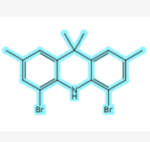 Acridine, 4,5-dibromo-9,10-dihydro-2,7,9,9-tetramethyl-,Acridine, 4,5-dibromo-9,10-dihydro-2,7,9,9-tetramethyl-