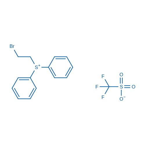 (2-溴乙基)二苯基锍三氟甲烷磺酸盐,(2-Bromoethyl)diphenylsulfonium Trifluoromethanesulfonate