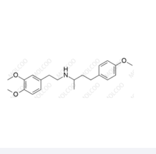 多巴酚丁胺EP杂质C,N-(3,4-dimethoxyphenethyl)-4-(4-methoxyphenyl)butan-2-amine